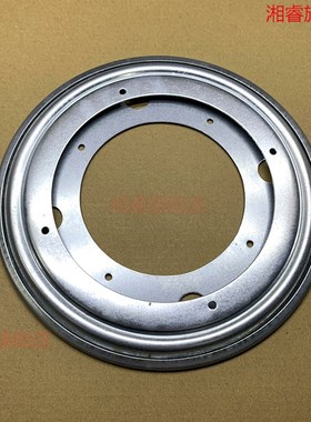 9寸230mm白色铁万向转盘电视电脑椅子旋转动书架底座轴承玩具转盘