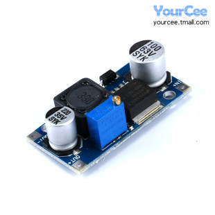 48V DC-DC可调降压稳压模块 LM2596HVS 输入4.5-50v 电动车载电源