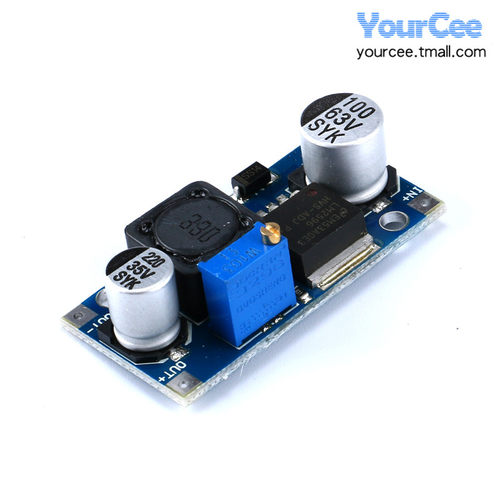 48V DC-DC可调降压稳压模块 LM2596HVS 输入4.5-50v 电动车载电源