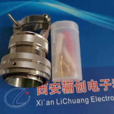 圆形连接器JY3470S-0804SNI JY3475S-0804PNII 插头插座带尾部