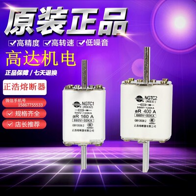 正浩正熔NGTC00/NGTC1/NGTC2/NGTC3 RS31 32 34熔断器陶瓷保险管