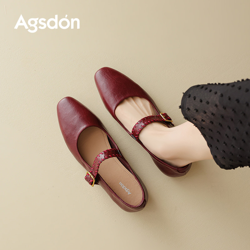 奥古狮登2025秋新款玛丽珍鞋