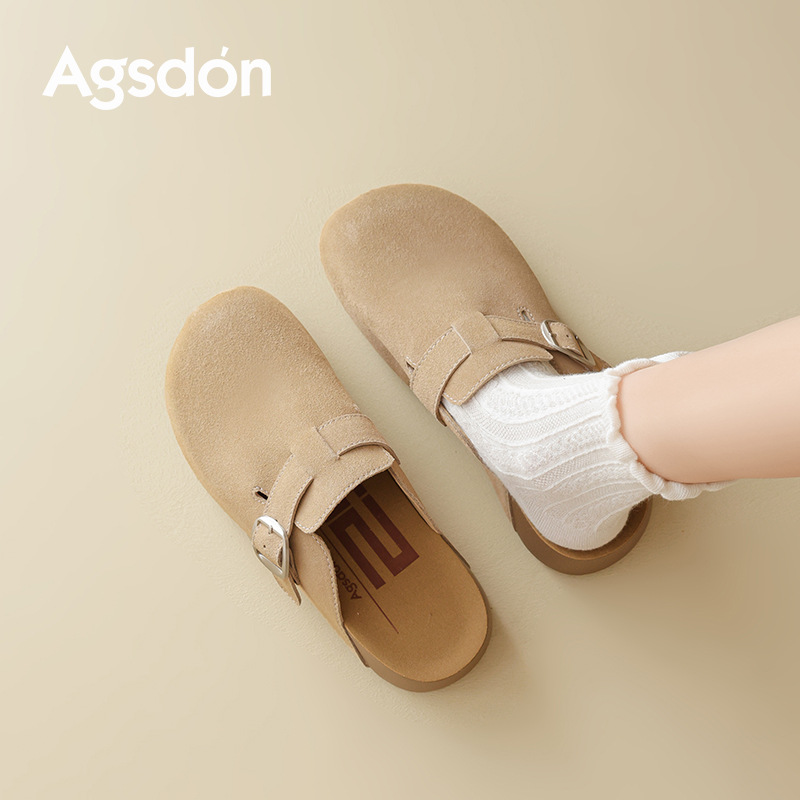 奥古狮登2025新款厚底勃肯鞋