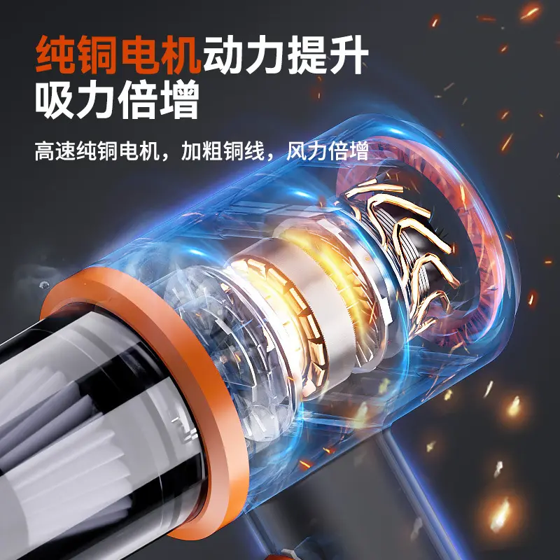 车载吸尘器车用线充电家用大吸力车内手持小型大功率锂电池