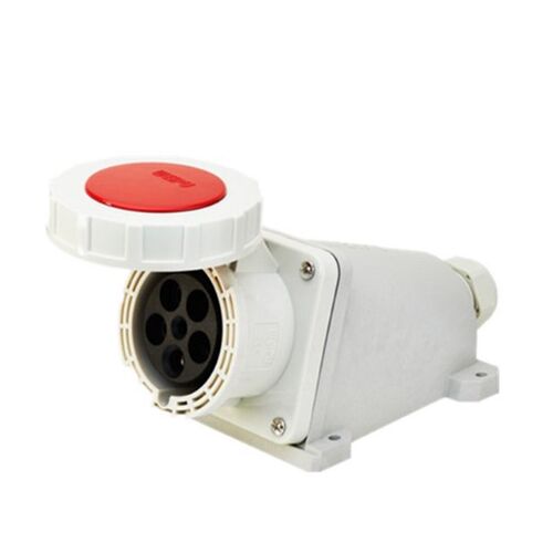 WEIPU威浦工业插座 航空插TYP6924 380V 6H(63A5芯)明装座 IP67