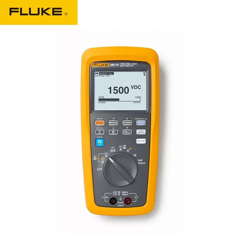 FLUKE福禄克283FC/PV真有效值太阳能数字万用表和无线电流钳表