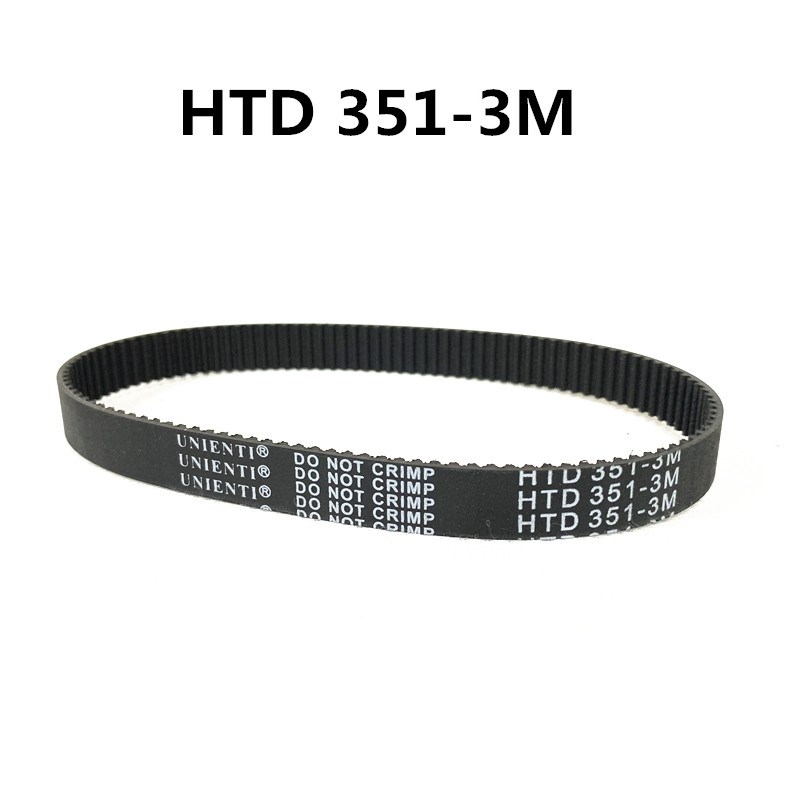 UNIENTI同步带351-3M-354 3M-357 3D打印机主轴皮带橡胶齿型传动