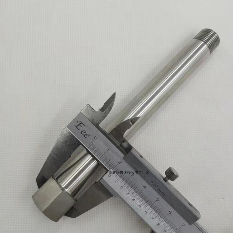 MISUMI加长喉咀JTWS3-170不锈钢模具水嘴3分内外丝延长杆耐高温