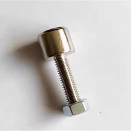M6外螺纹强磁门吸铁HXUB/HXUBN6铝型材螺杆25BML11带磁铁螺栓螺丝