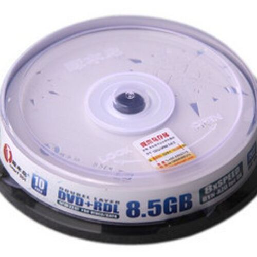 啄木鸟D9大容量DVD8.5G刻录盘DVD+RDL空白光盘光碟10片装