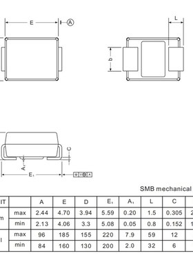 贴片快恢复二极管SMB SMC ES2D ES2J ES3D ES3J DO-214AA 包邮