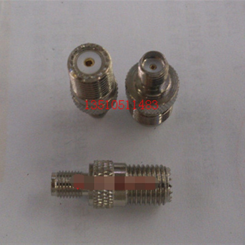 射频SMA母转迷你UHF对讲机信号转接头 SMA/迷你M-KK高频50欧MOTO