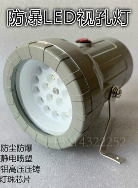 安佳防爆视孔灯5W防爆BSD-LED视孔灯10W12-220V反应釜视镜灯BSD96