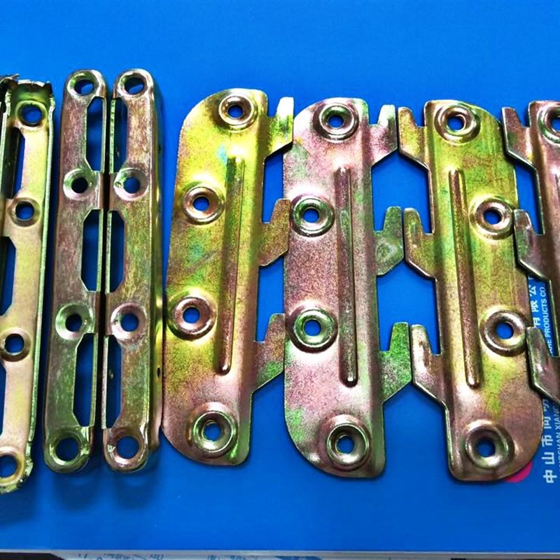 板式床铰链5寸CY-6家具五金一张床用床连接配件包邮家具连接件