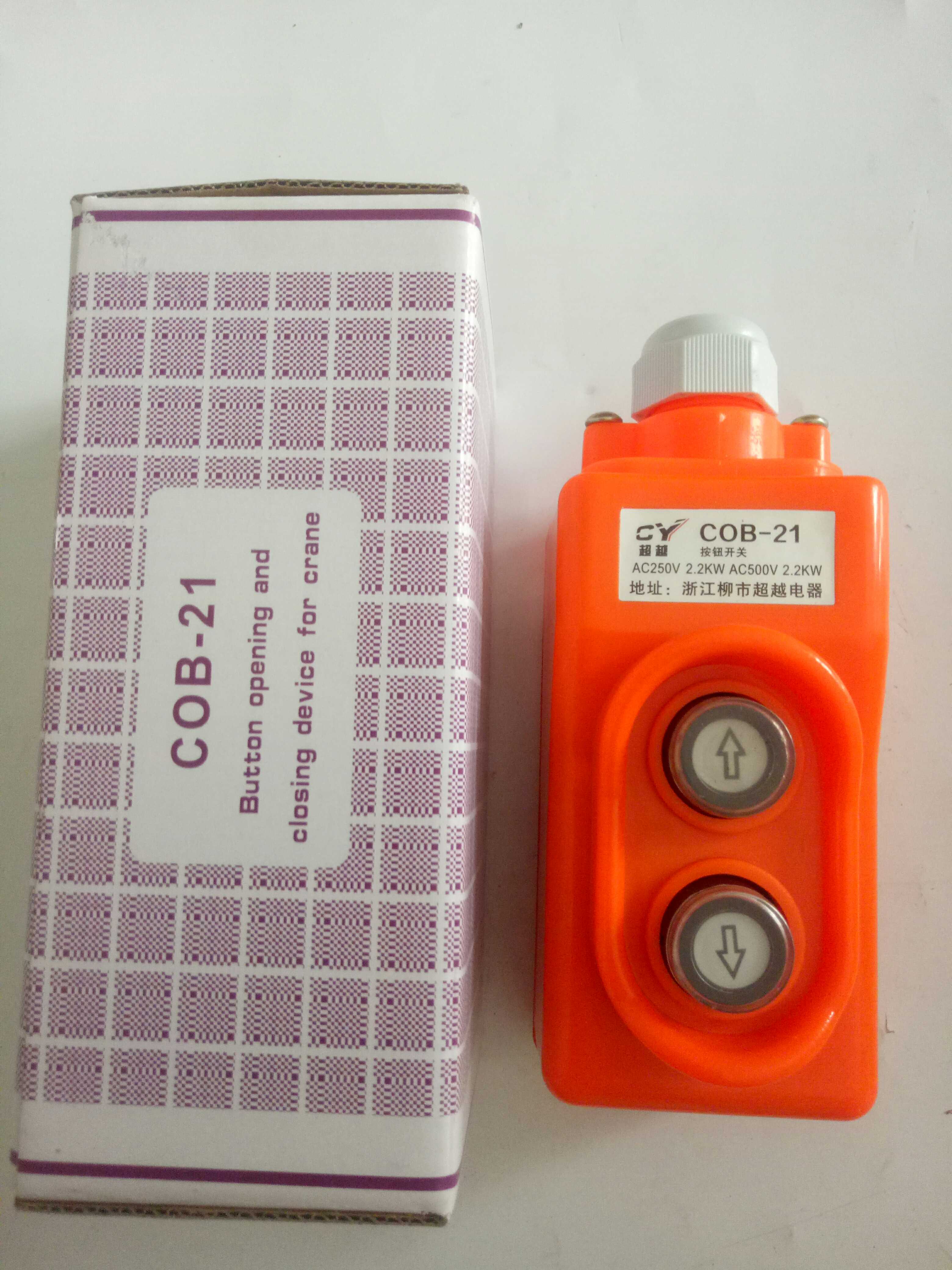 起重机配件COB21直控开关电压上下按钮控制电动葫芦吊机