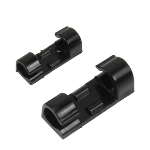 电线固定座固定夹卡线夹白色透明自粘性固定器网线插座桌面固定扣