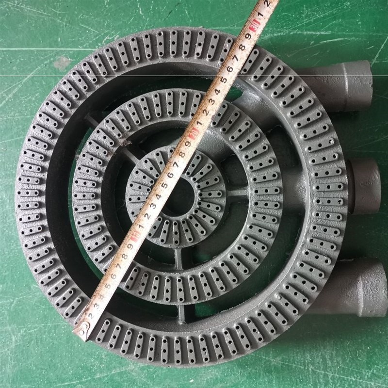 韩式低汤炉灶炉头吊汤炉高汤汤桶矮汤炉铸铁炉芯三圈炉头