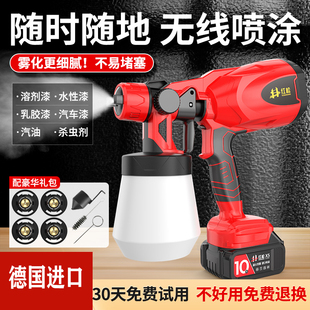 电动喷漆枪乳胶漆喷涂机家用机器大功率小型墙面神器涂料喷枪油漆