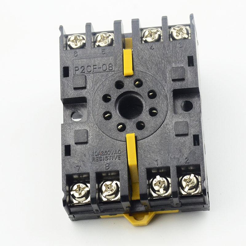 P2CF11配H3CR8A H3BAN8 插座P2CF08 温控仪 时间继电器底座
