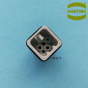 M哈丁8针公芯HARTING重载连接器航空插头 09360083001 HAN