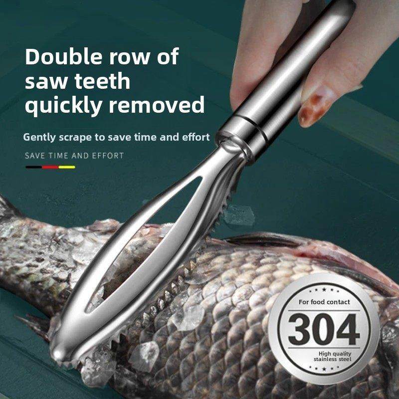 正品不锈钢鱼鳞刨多功能刮鱼鳞器厨房打鱼鳞工具刮鱼刀手动去鱼鳞,厨房/烹饪用具,鱼鳞刨,淘宝优惠券,粉丝福利购,淘宝优惠卷