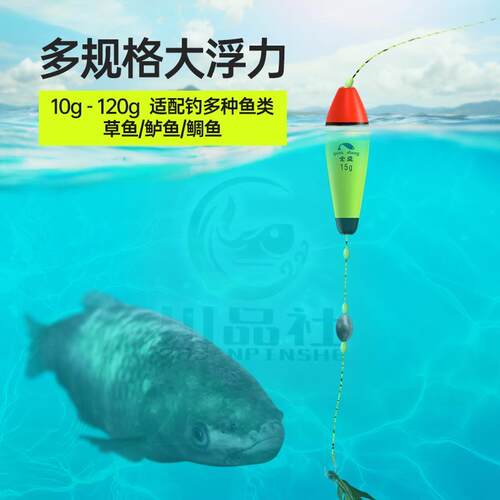 【官方正品】中通浮漂夜光远投阿波浮标冲钓浮钓鲢鳙草鱼漂海漂鲈