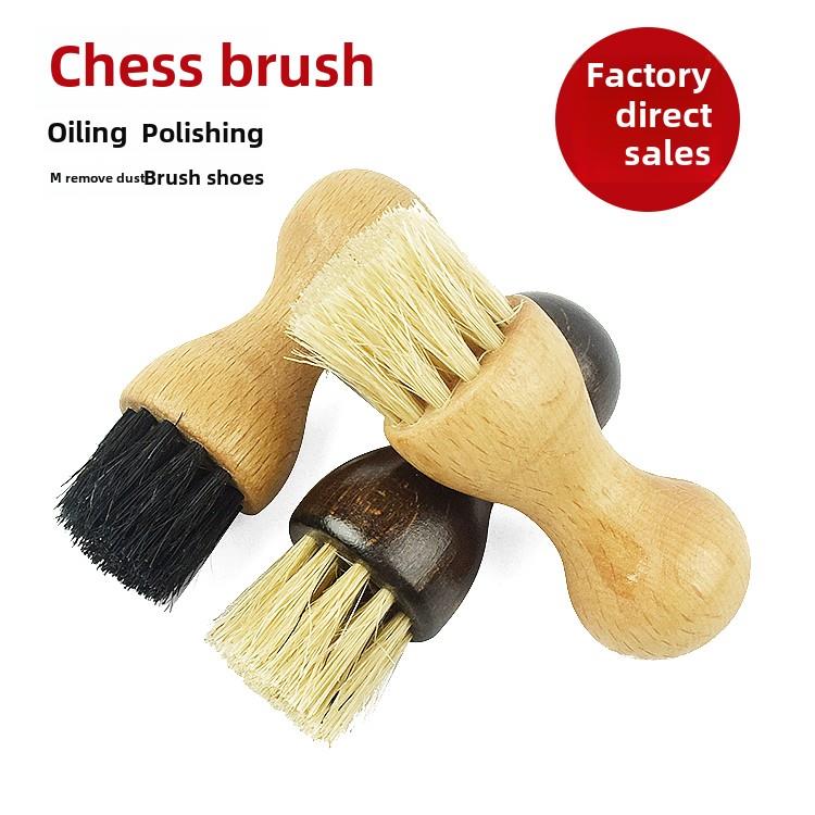 【品牌正品】榉木柄猪毛刷 护理刷软刷 皮具护理刷 象棋刷 上油刷