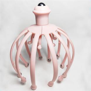多功能八爪鱼头部按摩器可拆卸12爪18爪钢珠头皮挠头 天猫正品