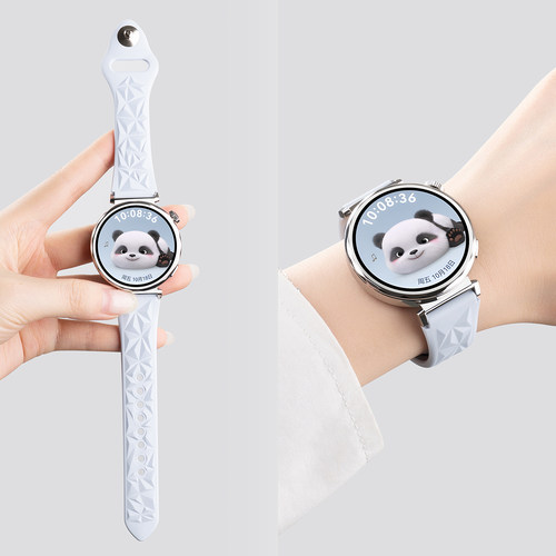 美派适用华为gt系列女款硅胶表带