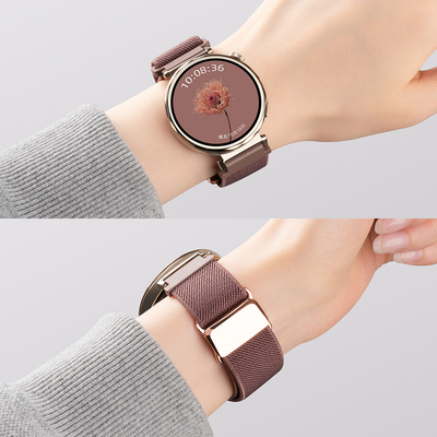 美派适用华为watch尼龙编织表带