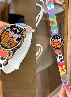 适用华为GT6表带手表gt5新款watch5女表watchgt4女款gt3磁吸硅胶pro智能gt2高级女士41运动fit4创意gt6可爱gt