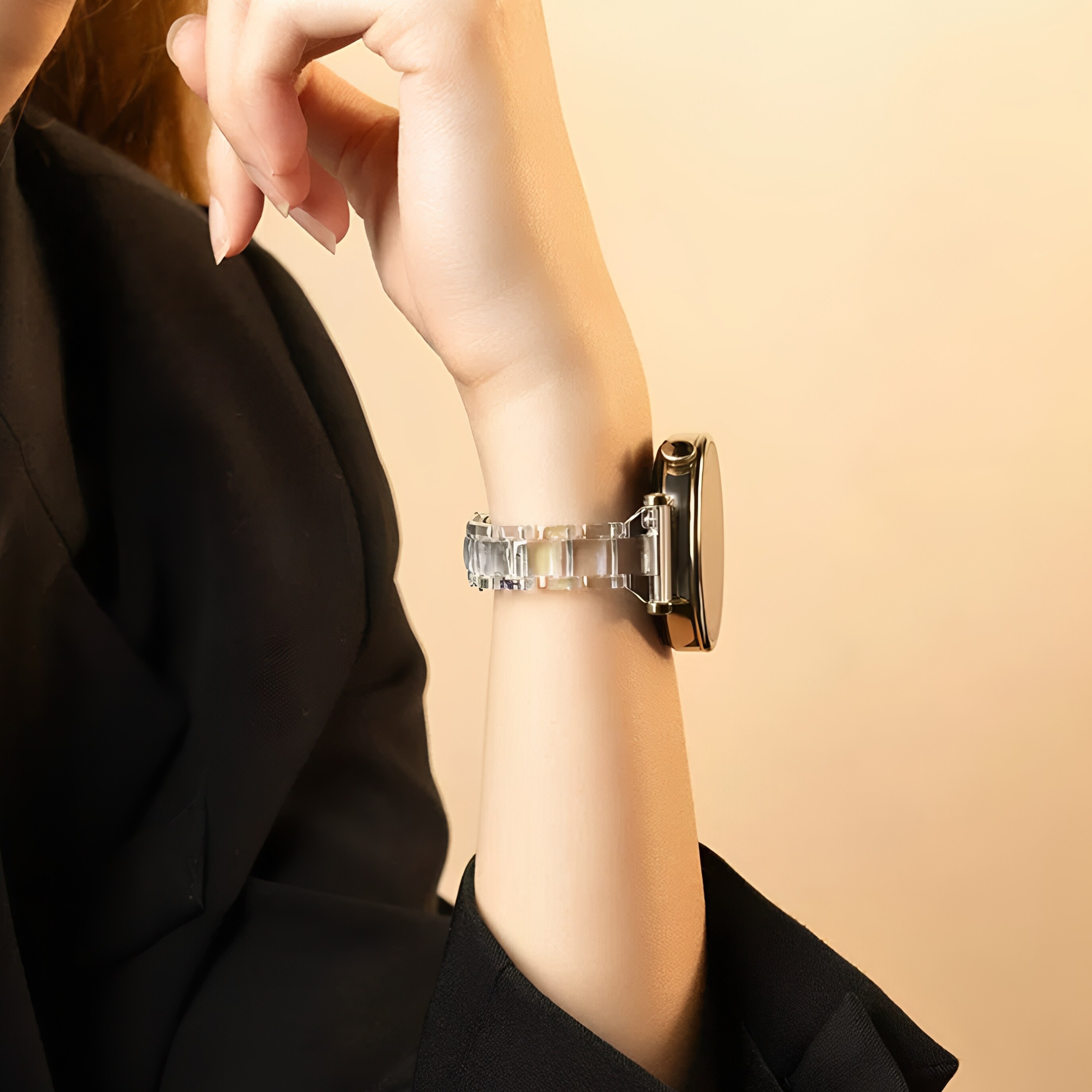 美派适用华为GT6表带手表gt4女表watchgt5智能gt3高级gt5pro夏天watch新款4女款gt2女士41夏季gt6树脂