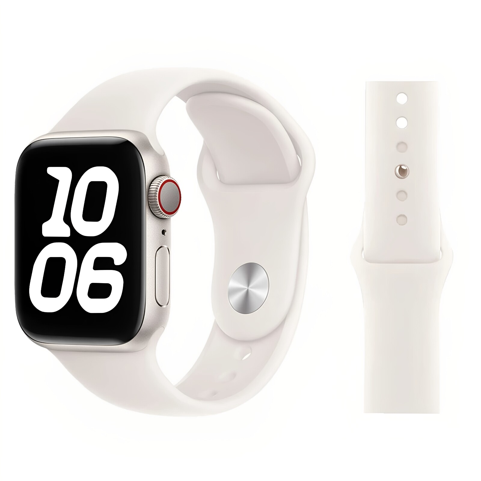 官方同款|美派适用苹果S11手表iwatchs10表带applewatchs9硅胶运动夏季ultra3高级女款SE3智能S8新款原装S7男