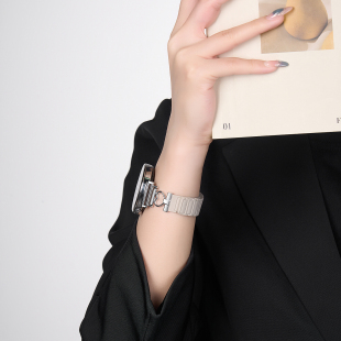 适用华为GT6表带手表watchgt5女表watch5新款女款gt4高端gt5pro高级智能gt3女士6硅胶4磁吸3带gt秋冬41gt女生