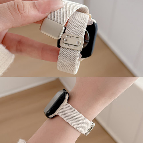 美派新款适用华为FIT4尼龙表带