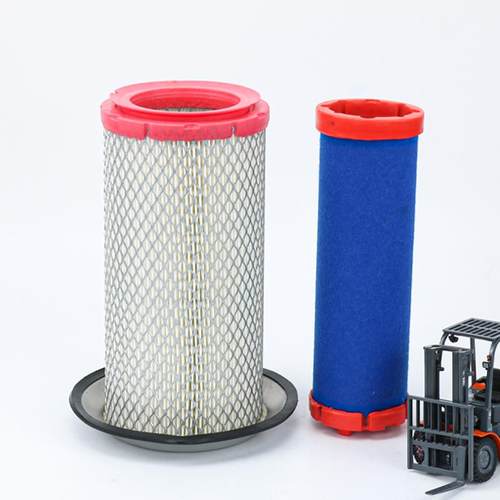 叉车空气滤芯K1122PU双芯空滤适用于柳工合力龙工宝骊空气滤清器