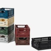 501 方式 商店｜二单元 桌面折叠收纳筐覆古收纳盒厨房家用杂物收纳