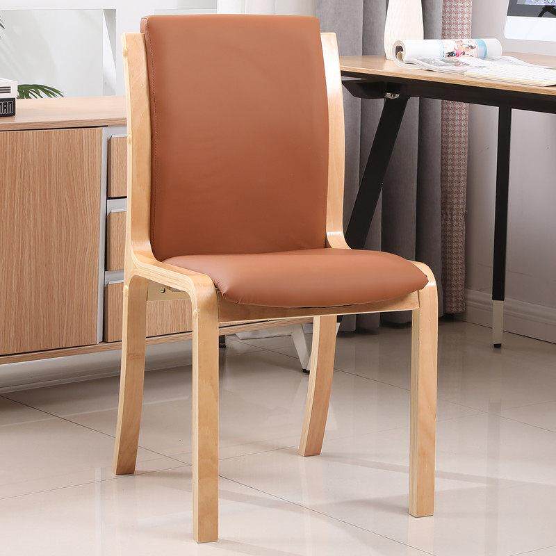 餐椅实木酒店靠背椅吃饭椅子家用饭厅餐桌凳小户型简约布艺会议椅