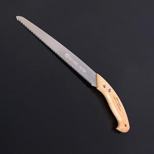 欧克腰挂手锯木柄手工锯伐木锯果树锯家用小型手持锯子木锯木工锯