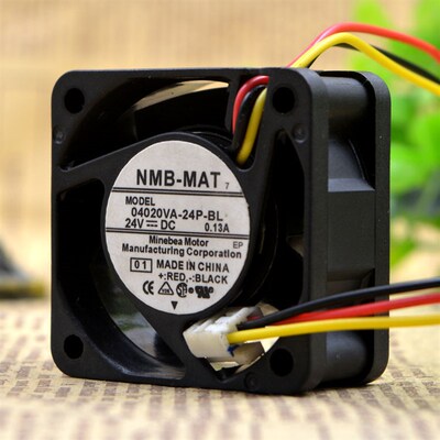 04020va-24p-bl 正品 NMB 4020 24v 0.13a 4CM/厘米 发那科风扇