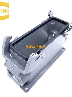 HARTING 连接器 09300240271 HAN-24B-ASG2-QB-PG29 双孔 高底座