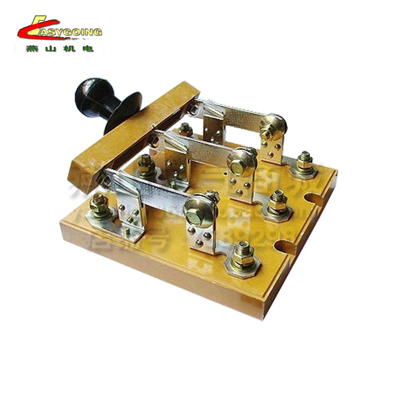 HD11-400/38中央拉杆式刀开关玻板单投隔离400A开启三极手柄闸刀