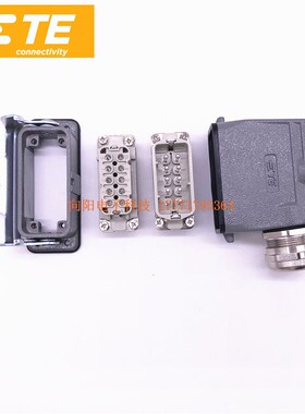HDC-HA-010-F/M TE泰科 西霸士SIBAS重载连接器10芯10针 航空插头