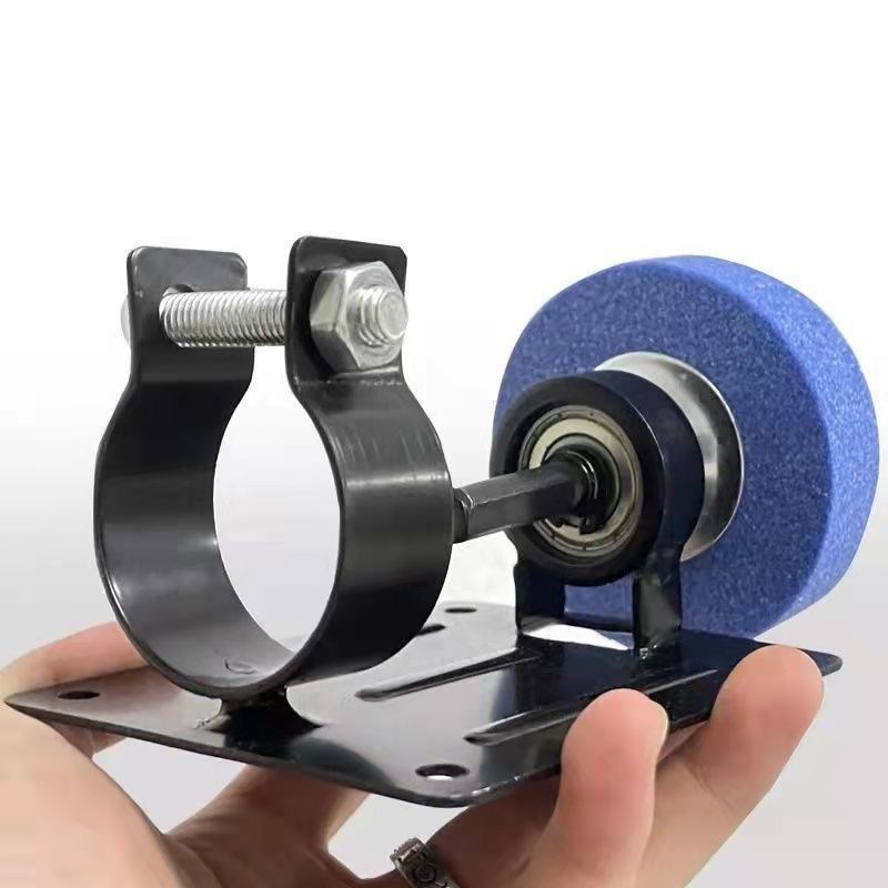 手电钻变砂轮机打磨机转换头磨刀砂轮金属抛光支架砂轮机配件底座