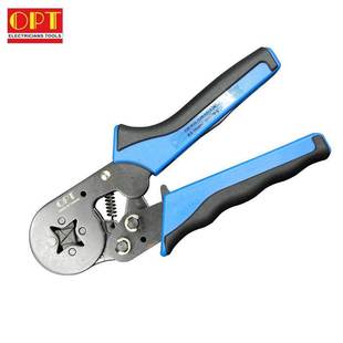 端子压接钳冷压钳端子钳 欧式 台湾OPT四边形管型端子压线 缐钳针式