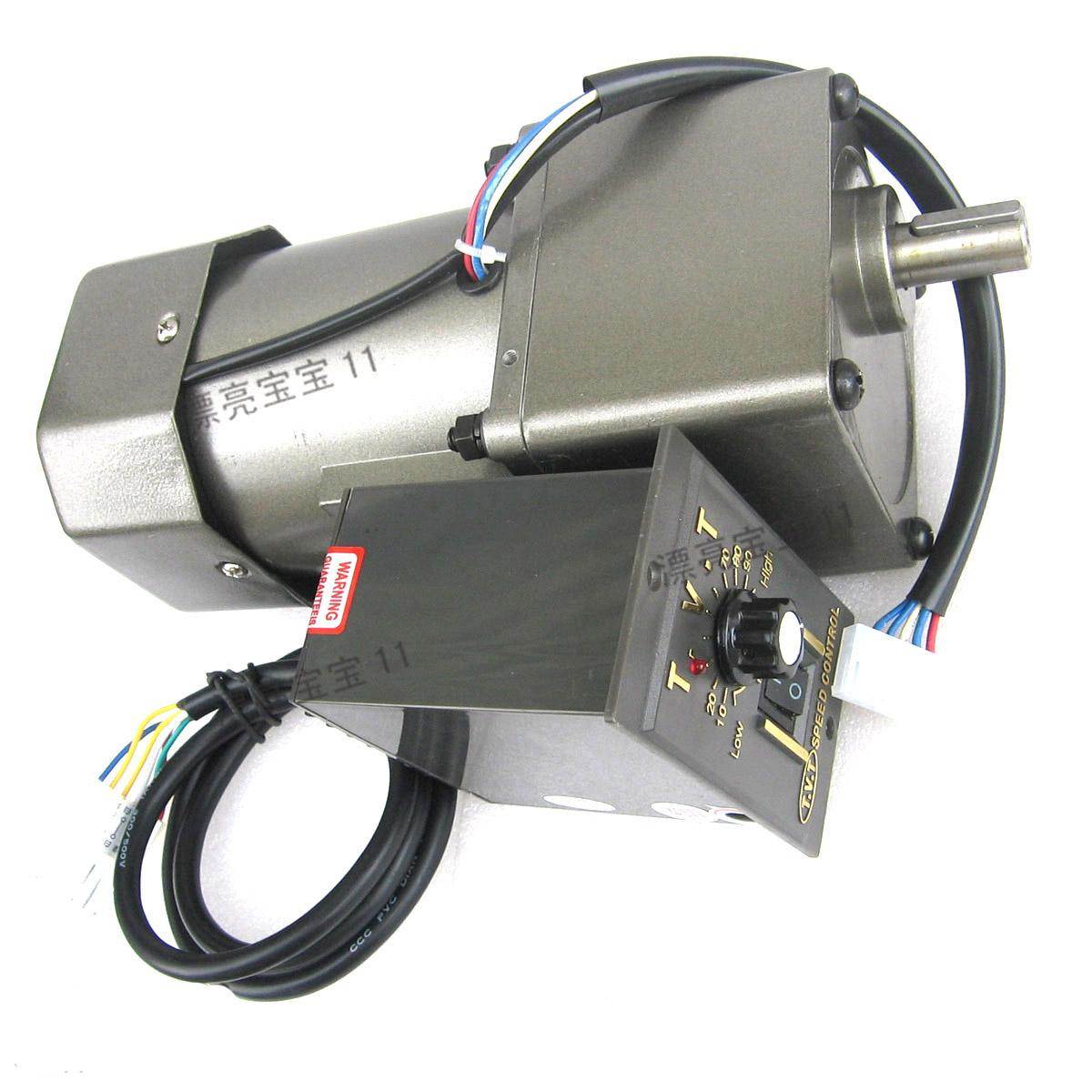 220V 60/90/120W 交流金属齿轮减速电机/调速马达电动机单相