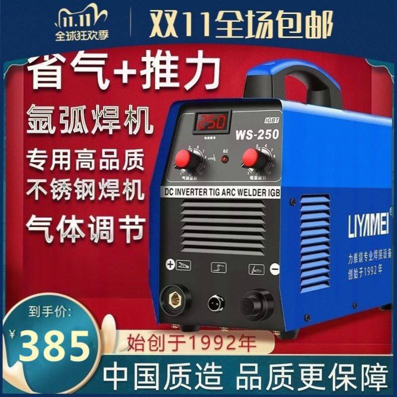 德国力雅镁家用小型两用电焊WS-250不锈钢焊机工业级220V氩弧焊机