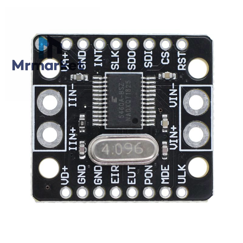 MCU-5460 CS5460A 串行接口单相双向 功率电能计量 模块