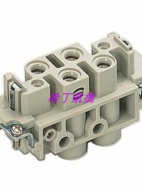 HARTING连接器 09380062711 HAN K 4/0 F 大电流 4芯80A 哈丁浩亭