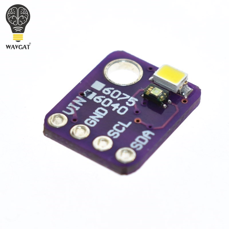 WAVGAT 3.3V I2C数字RGBW彩色传感器VEML 6040适用兼容图片